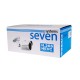 IP-відеокамера 5 Мп SEVEN IP-7225PA-DL black 2,8 мм з розумним подвійним підсвічуванням