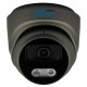 IP-відеокамера 2 Мп SEVEN IP-7212PA-DL black 2,8 мм з розумним подвійним підсвічуванням