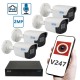 Комплект "Установи сам" IP-видеонаблюдения 2 Мп на 4 уличные SEVEN 4B2KIT