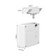 Мебельный RFID замок SEVEN LOCK SL-7733B Bluetooth white