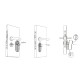 Умный дверной электромоторный замок SEVEN LOCK SL-7772BM