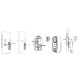 Умный дверной электромоторный замок SEVEN LOCK SL-7772BM