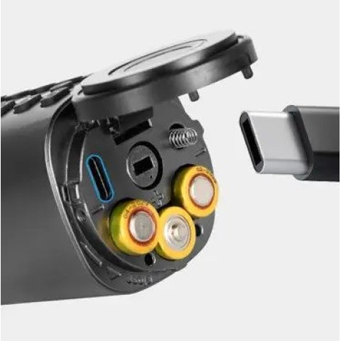 Умный дверной биометрический замок (цилиндр) SEVEN LOCK SL-7773BF silver (40-106 мм)