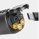 Умный дверной биометрический замок (цилиндр) SEVEN LOCK SL-7773BF black (40-106 мм)