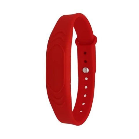 RFID браслет с чипом MIFARE SEVEN R-68 красный