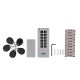 Беспроводной комплект контроля доступа с радиобрелками SEVEN LOCK SL-7708r white