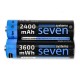 Аккумуляторная батарейка SEVEN AA 1.5V Li-ion 2 шт