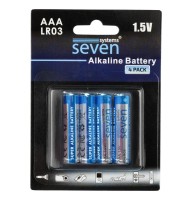 Батарейки SEVEN LR03 AАA 1.5V 4 шт