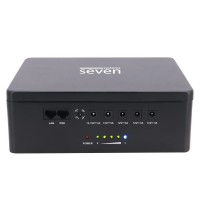 Резервне живлення SEVEN-7960 black 60W LiFePO4 з регулюванням вихідної напруги
