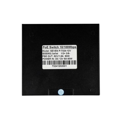 Резервное питание для системы видеонаблюдения SEVEN 6024w с PoE