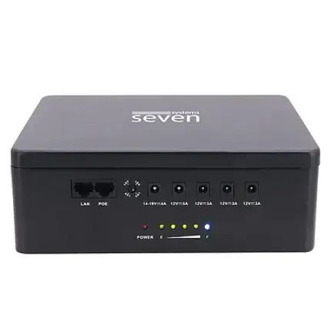 Резервное питание для системы видеонаблюдения SEVEN 6024b с РoЕ