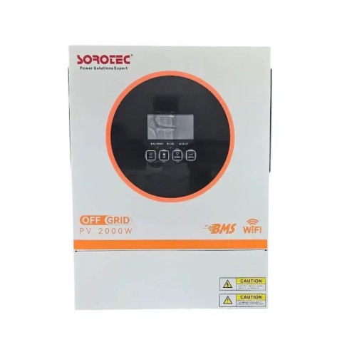 Комплект резервного питания Sorotec REVO VM II PRO 1.6kW/12V c АКБ LiFePO4 12.8V/100Ah 1280Wh