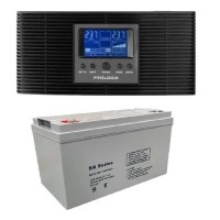 Комплект резервного питания Prologix 1200 (PLP1200XL) c АКБ Sorotec Gel 12V/100Ah