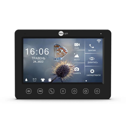 Видеодомофон 7 дюймов с Wi-Fi NeoLight Kappa+ HD WF black