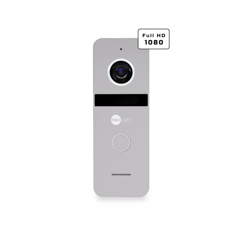 Комплект видеодомофона NeoLight Kappa+ HD WF 7 дюймов и вызывной панели NeoLight SOLO FHD Silver
