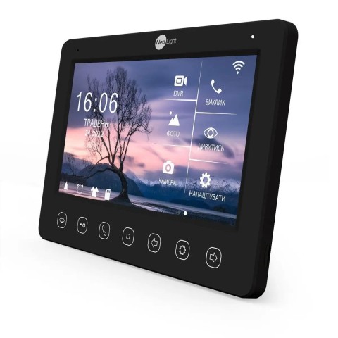 Комплект видеодомофона NeoLight Kappa+ HD WF 7 дюймов и вызывной панели NeoLight SOLO FHD Graphite