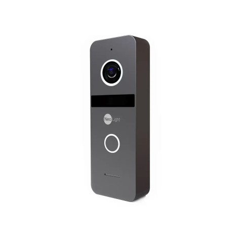 Комплект видеодомофона NeoLight Kappa+ HD WF 7 дюймов и вызывной панели NeoLight SOLO FHD Graphite