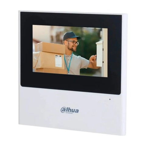 Видеодомофон Dahua DHI-VTH2611L-WP White 4.3" дюймов Wi-Fi