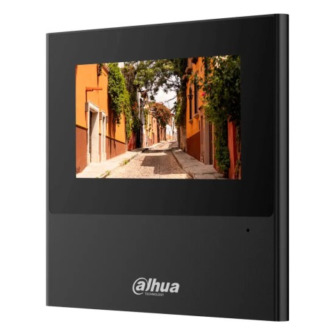 Видеодомофон Dahua DHI-VTH2611L-WP-BE Black 4.3" дюймов Wi-Fi