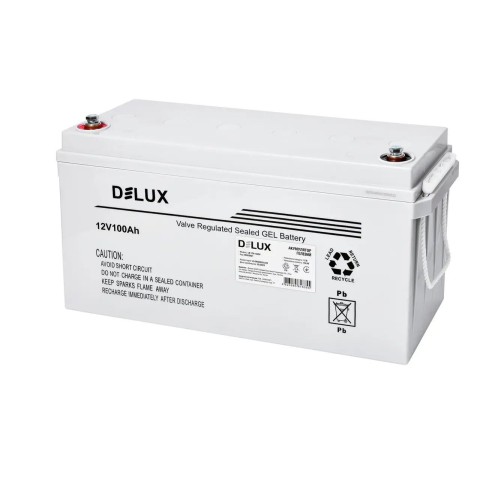 Комплект резервного питания Prologix 1200 (PLP1200XL) c АКБ Delux Gel 12V/100Ah