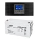 Комплект резервного питания Prologix 1200 (PLP1200XL) c АКБ Delux Gel 12V/150Ah