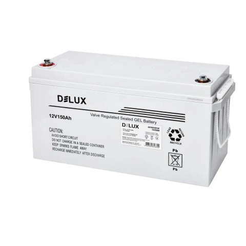 Комплект резервного питания Prologix 1200 (PLP1200XL) c АКБ Delux Gel 12V/150Ah
