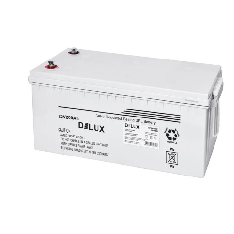 Комплект резервного питания Prologix 1200 (PLP1200XL) c АКБ Delux Gel 12V/200Ah