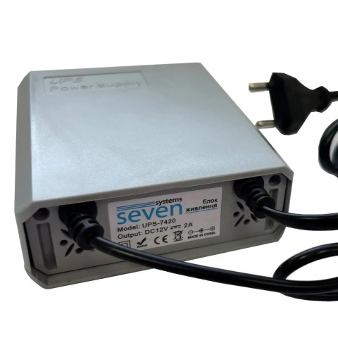 Блок бесперебойного питания 12V/2A SEVEN UPS-7420r для роутера