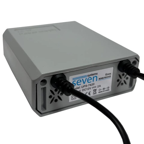 Блок бесперебойного питания 12V/2A SEVEN UPS-7420r для роутера