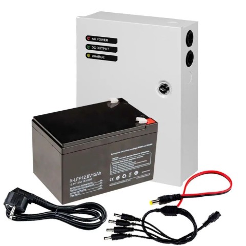 ИБП для роутера 48000 mAh с АКБ LiFePO4 с быстрой зарядкой