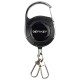 Брелок ретрактор SEVEN TBC-103 Black