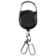Брелок ретрактор SEVEN TBC-103 Black