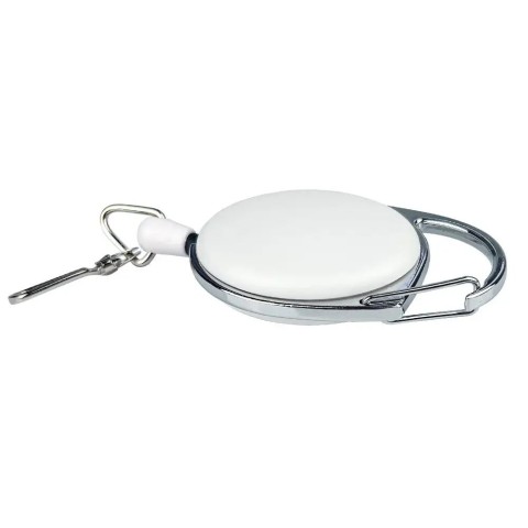 Брелок ретрактор SEVEN TBC-102 White