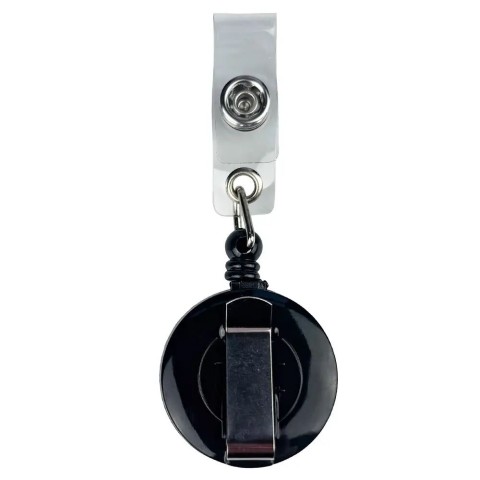 Брелок ретрактор SEVEN TBC-101 Black