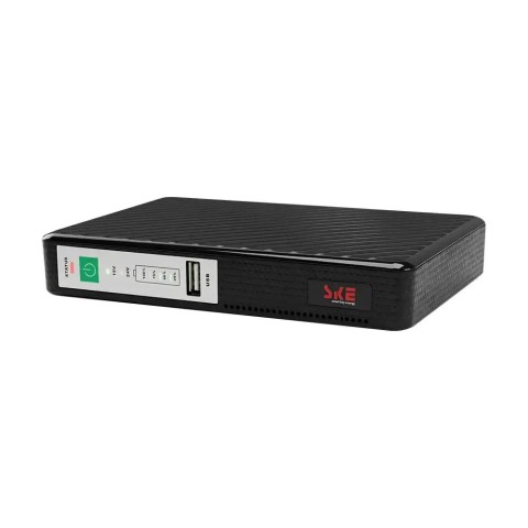 Джерело безперебійного живлення Mini UPS SKE POE-432N 8800mAh 5V/9V/12V/15V/24V/PoE, Li-ion 4*2.2Ah, для роутера і медіаконвертера