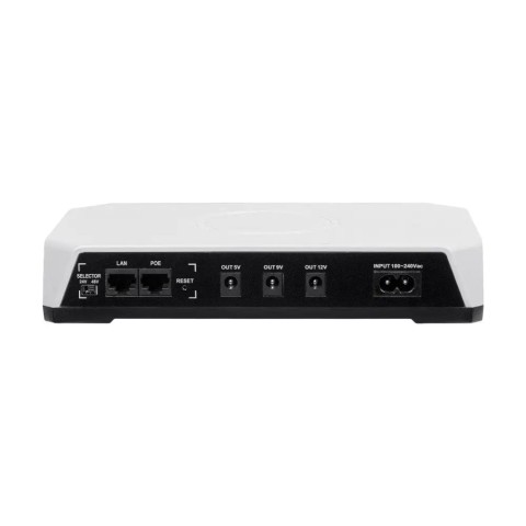 Джерело безперебійного живлення UPS-3648PoE (20000mAh LiFePo4) 5V/9V/12V/24V/48V/PoE, LiFePo4 4*5Ah, для роутера і медіаконвертера