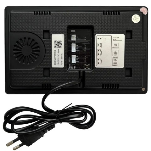 Відеодомофон 7 дюймів SEVEN DP-7570 FHD IPS black