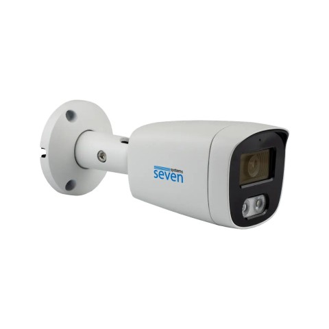 IP-відеокамера 5 Мп SEVEN IP-7225PA-DL white 4 мм з розумним подвійним підсвічуванням