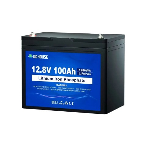 Комплект резервного питания SEVEN I-7964 1200ВА/1000Вт c АКБ LiFePO4 DC HOUSE 12.8V 100Ah Bluetooth