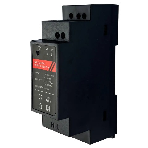 Блок безперебійного живлення 12В/2А SEVEN UPS-7921 DIN