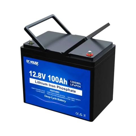 Акумуляторна батарея LiFePO4 DC HOUSE 12.8V 100Ah Bluetooth