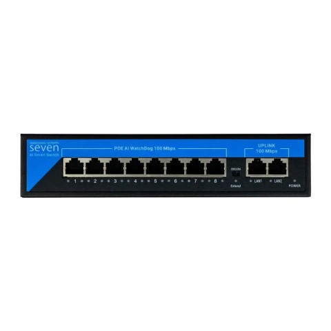 PoE комутатор 8 портів SEVEN P-7328-12V