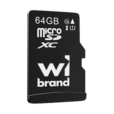 Карта пам'яті Wibrand microSDXC 64 GB для відеодомофона