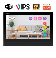 Відеодомофон 7 дюймів з Wi-Fi SEVEN DP-7576-W2K black