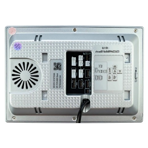 Відеодомофон 7 дюймів з Wi-Fi SEVEN DP-7576-W2K black