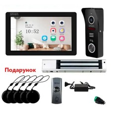 Комплект домофону 7 дюймів з магнітним замком 280 кг SEVEN KD-7830d