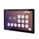 Комплект Wi-Fi домофону 10 дюймів з магнітним замком 280 кг SEVEN KD-7824d