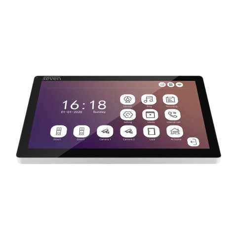 Комплект Wi-Fi домофону 10 дюймів з магнітним замком 280 кг SEVEN KD-7824d