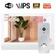 Комплект Wi-Fi домофону 7 дюймів з панеллю виклику SEVEN DP-7579/07Kit white