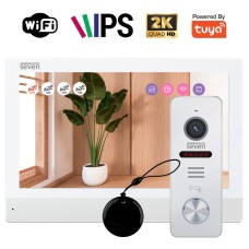 Комплект Wi-Fi домофону 7 дюймів з панеллю виклику SEVEN DP-7579/03Kit white